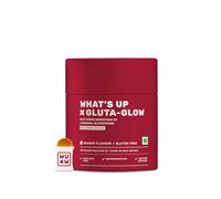 What's Up Wellness Gluta-Glow Gummies | Complément liposomal de glutathion avec vitamine C pour un teint éclatant | Dépigmentation | Détoxification | 15 jours | Hommes et femmes | Sans sucre ajouté