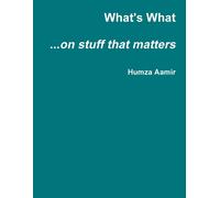 What's What...On Stuff That Matters