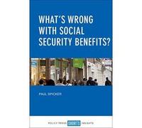 What's wrong with social security benefits? - [Livre en VO] Paul Spicker (Auteur)