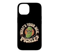 What's Your Deal Pickle Jeux de Mots, rires Coque pour iPhone 14