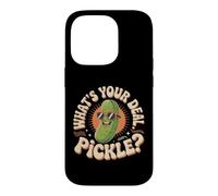 What's Your Deal Pickle Jeux de Mots, rires Coque pour iPhone 14 Pro