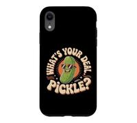 What's Your Deal Pickle Jeux de Mots, rires Coque pour iPhone XR