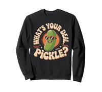 What's Your Deal Pickle Jeux de Mots, rires Sweatshirt