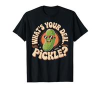 What's Your Deal Pickle Jeux de Mots, rires T-Shirt Graphique avec Valeur