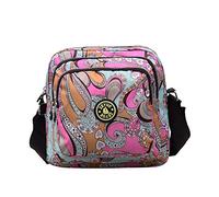 whatUneed Sac d'épaule de maman, Sac bandoulière léger en nylon Sac messenger imperméable pour femmes, Sac à main à poches multiples pour dames et filles