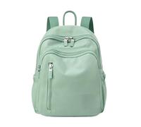 WHB-LOIDBESVE Sac à Dos en Toile et Nylon for Femme, Grande capacité, Multifonction, idéal for la randonnée, Le Travail et Les Voyages.(Light Green)
