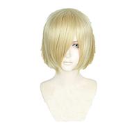 WHBHD 2022 Anime Yuri !!!sur Glace Yuri plisetsky yurio Courte Courte Blonde Cosplay Cosplay Cosplay wig