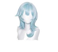 WHBHD 2022 Genshin Impact Cosplay Perruque Cosplay Perruque Simulé Suisse Fil Synthétique résistant à la Chaleur PRE PERMINES PERMINES PERMINES Professionnelle Jouer Jouer Halloween