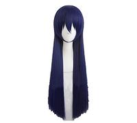 WHBHD 2022 LoveLive!Amour Live Sonoda Umi 80cm Long Long Long Long Mixte Bleu Cosplay Cosplay Costume Perruque