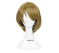 WHBHD Amour Vivre! LoveLive Koizumi Hanayo Cosplay Perruque Courte Mixte Green Heart Résistant Synthetic Cheveux Perruque + Perruque