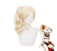 WHBHD Anime Coser Wig LoveLive! Projet de rêve Parfait Miyashita AI Ponytail Cosplay Cosplay Costume Love Live Résistant à la Chaleur Résistant Synthétique Cheveux Perruques