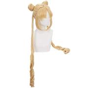 WHBHD Anime Cosplay Perruques Sailor Moon Long Long Hair Perruque Cosplay Parti Perruque + Perruque Cap