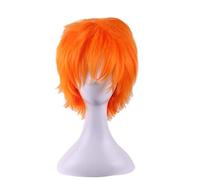 WHBHD Anime Haikyuu Karasuno High School Volleyball Club Shoyo Hinata Orange Couleur Cosplay Cosplay Rôle Play Ponytails 20cm