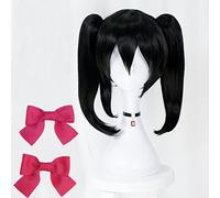 WHBHD Anime LoveLive!Love Live Cos Wig Nico Yazawa NIKO Short Plateau de Costume Costume Costume Costume de Cosplay de Cosplay Costume + Bur