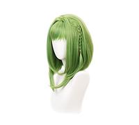 WHBHD Anime Toilettes Hanako-Kun Nanamine Sakura Cosplay Green Perruque Jibaku Shounen Cheveux Synthétiques + Perruque Cap Cap.