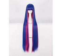 WHBHD Culotte & Stocking avec Bassin de labure-Gel Anarchy Cosplay Perruque 100cm Long Mixte Bleu Rose Rose Rose Perruque Perruque Perruque