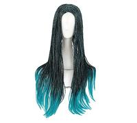WHBHD Descendants 2 UMA Cosplay Perruque Traitée Perruque de Cheveux synthétique résistant à la Chaleur + Perruque