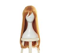 WHBHD Eva Asuka Langley Soryu Cosplay Perruques Longue Perruque Orange Halloween Halloween résistant à la Chaleur Cheveux synthétiques