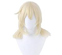 WHBHD Game Genshin Impact Cosplay Halloween Klee Klee Cosplay Perruque Genshin Impact Klee Cosplay Synthetic Cheveux + Perruque