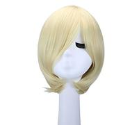 WHBHD Hommes Anime Cosplay Perruque Manteau Yuri !!! au Glace Yuri sur Glace Yurio plisetsky Cheveux synthétiques de Cheveux cos Blonde Perruques peruca pelucas