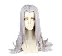 WHBHD JoJo's Bizarre Adventure Leone Abbacchio 60cm Long Long Hear Pervas Cosplay Costume Cosplay Wig + Perruque Cap