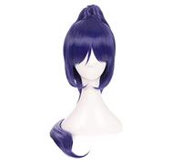 WHBHD Kanan Matsuura Cosplay Perruque Love Live Cosplay Femme Bleu Perruque Cosplay Cosplay Anime Cosplay Perruques synthétiques résistantes à la Chaleur