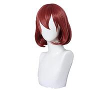 WHBHD L'anime air Tueur Coplay Masque Masque Homme 35cm Rouge Résistant à la Chaleur Synthétique Hair Anime Cosplay Perruques Halloween Party