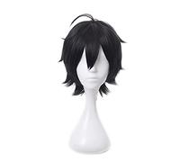 WHBHD Miyamura Izumi Cosplay Perruque Anime Hori-San à Miyamura-Kun Horimiya Courte Cheveux synthétiques résistants à la Chaleur Noire