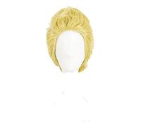 WHBHD P5 Persona 5 Ryuji Sakamoto Cosplay Perruques Courtes Blonde Perruque de Cheveux synthétiques résistant à la Chaleur de la Chaleur + Perruque