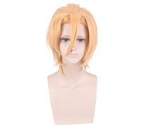 WHBHD Perruque de Cosplay JoJo 'S Bizarre Aventure Pannacotta Fugo Purple Haze Golden Tête de Vent Cosplay Wig Halloween Party Perruques