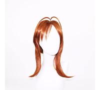 WHBHD Sakura Kinomoto Cosplay Carte Wig Capteurs Sakura Anime Kostum Bermain Perruque Halloween Kostum Rambut
