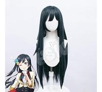 WHBHD Yuki Setsuna Cosplay Wig LoveLive Pdp Projet de rêve Parfait Cosplay Cosplay Blue-Purple Perruque Synthétique Perruque Synthétique + Perruque