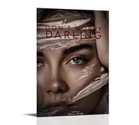 WHBRFO Don't Worry DarlingPoster décoratif sur toile pour chambre à coucher, style cadre, 20 x 30 cm