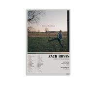 WHBRFO Poster American Heartbreak-Zach Bryan pour chambre à coucher, décoration murale, décoration murale, peinture sur toile, style sans cadre, 30 x 45 cm