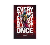 WHBRFO Poster décoratif « Everything Everywhere All at Once » pour chambre à coucher, décoration murale, décoration murale, salon, style sans cadre, 30 x 45 cm