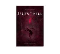 WHBRFO Silent Hill Poster décoratif sur toile pour chambre à coucher, style sans cadre, 30 x 45 cm