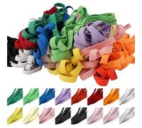 WHC 16 PCS Bandes Élastiques Couture Bande Élastique Plate Colorée 6mm x 3m Bande Élastique de Couleur pour Bricolage,Vetement, Artisanat, Pantalon, Perruque et de L'artisanat