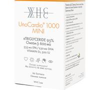 WHC UnoCardio 1000 Mini + Vitamine D 1000 60 Gélules
