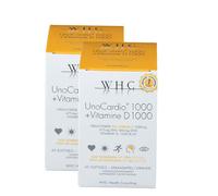 WHC UNOCARDIO omega3 1000 + Vitamine D Duo Capsule(S) 2x60 pc(s)