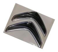 whchion Insigne Voiture, pour Citroen C4 / C4 Aircross / C4 Cactus / C4 Picasso Emblèmes pour Auto 3D Métal Insigne de Voiture Autocollants Emblèmes de Voiture
