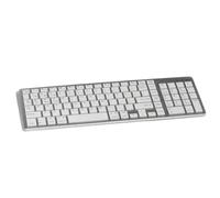 WHcmGSVNV 5.0 et ampli; Clavier Rechargeable sans Fil 2.4G Compatible avec la Victoire d'Android de Tablette(Only Silver)