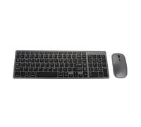 WHcmGSVNV 5.0 et ampli; Clavier Rechargeable sans Fil 2.4G Compatible avec la Victoire d'Android de Tablette(Black Set)