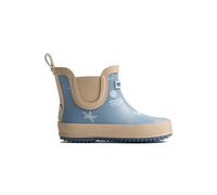 WHEAT Bottes en caoutchouc 'Beta' beige / bleu, Taille 33