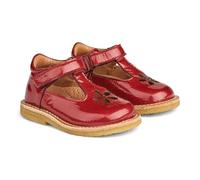 Wheat d'apprentissage pour Enfant Asta Mary Jane-Tailles : filles-100% Cuir breveté-Respirantes Chaussure de première randonnée, Rouge 2072, 21 EU