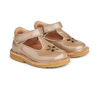 Wheat d'apprentissage pour Enfant Asta Mary Jane-Tailles : filles-100% Cuir breveté-Respirantes Chaussure de première randonnée, 9011 Beige, 25 EU