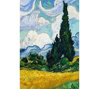 Wheat Field With Cypresses (1889) By Vincent Van Gogh 2020 Weekly Planner: Inspired Cover With Artistic Inner Pages 6 X 9 Handy Purse & Case Size Agenda Planner & Calendar Schedule Beautiful & O