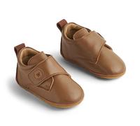 Wheat Garçon Kinder Hausschuh Dakota Einfarbig-Unisex-Echtes Leder Mule, 9002 Cognac, 24 EU