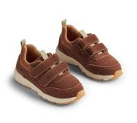 Wheat Garçon Kinder Sneaker mit Zweifachem Klett Alin-Unisex Basket, 9002 Cognac, 33 EU