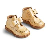 Wheat Garçon Unisex Kinder Bottes avec Velcro Bowy-Unisexe Chaussure de première randonnée, 5310 Citron, 22 EU