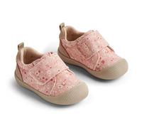 Wheat Garçon Unisex Kinder Prewalker avec Velcro et imprimé Kei-Unisexe Chaussure de première randonnée, 2285 Rosette Flowers, 22 EU